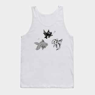 Goldfish Kagura Bachi Inspired Manga Anime Tank Top